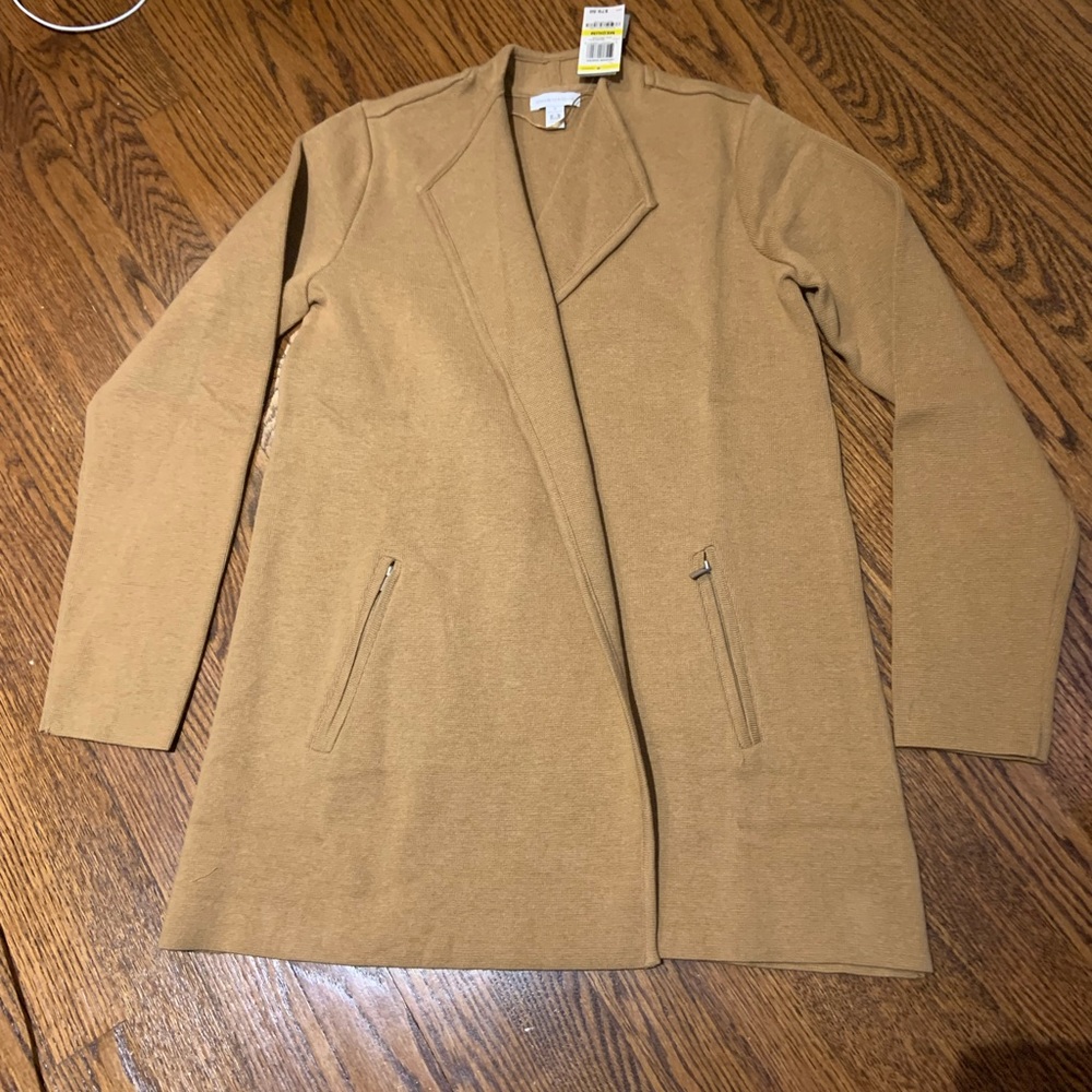 NWT Charter Club 100% Cotton Long Fashion Duster Cardigan